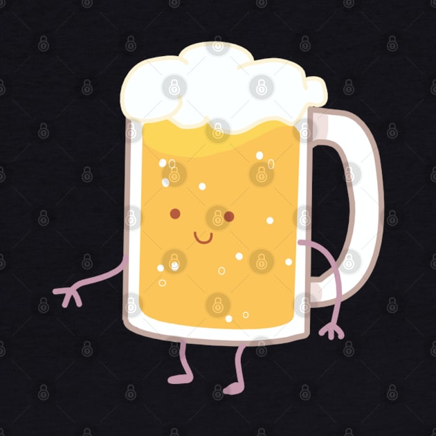 Cute Beer Mug by artbypond